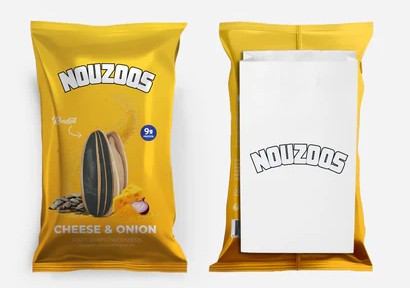 Nouzoos Zonnebloempitten, Kaas & Ui