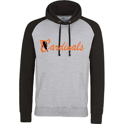 Cardinals Oss - Felpa con cappuccio a contrasto