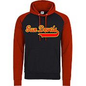 Felpa con cappuccio a contrasto Sun Devils