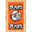 Asciugamano da spiaggia Club All-Over: Baseball arrabbiato