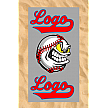 Asciugamano da spiaggia Club All-Over: Baseball arrabbiato