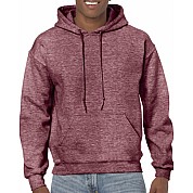 Hoodie: Heather Dark Maroon