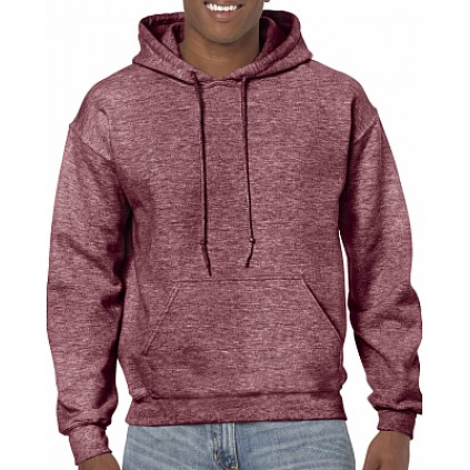 Hoodie: Heather Dark Maroon