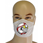 Mouth Mask: Angry Baseball