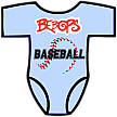 Pagliaccetto Club Baby: Cuciture da baseball