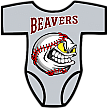 Club Baby Romper: Angry Baseball
