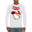 Club T-Shirt, Long Sleeve: Baseball+Cap
