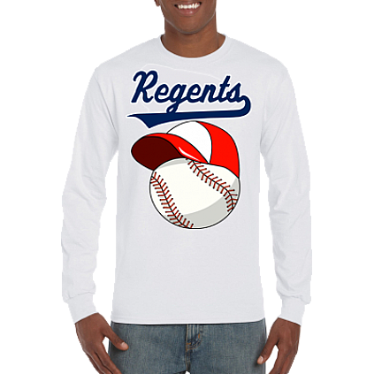 Club T-Shirt, Long Sleeve: Baseball+Cap
