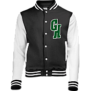 Giacca Varsity Cuori Verdi
