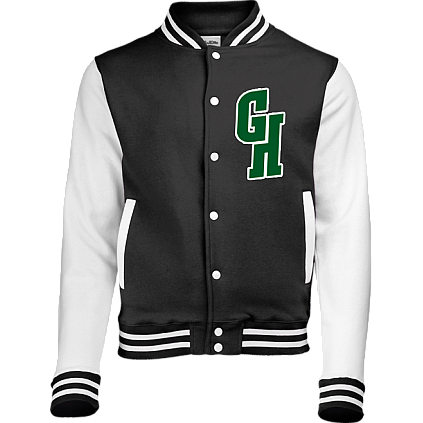 Giacca Varsity Cuori Verdi