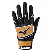 Guanti da battuta Mizuno Pro Select Nero/Marrone