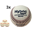 Baseball ibrido (confezione da 3)