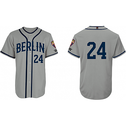 Berlin Braves Jersey: Grey