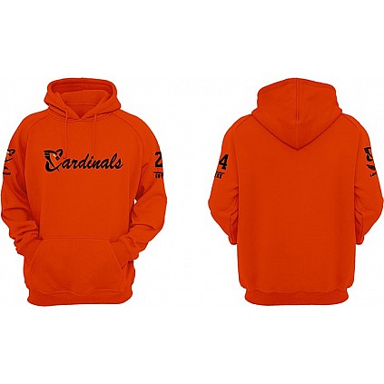 Felpa con cappuccio Cardinals Oss: Arancione