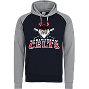 Felpa con cappuccio a contrasto Carinthian Celts
