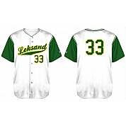 Leksand Jersey, White: Flatback Mesh