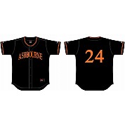 Ashbourne Giants Jersey Flatback Mesh: Black