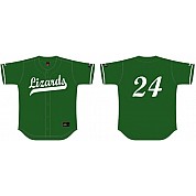 Lübeck Lizards Shirt, Groen: Flatback Mesh