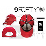 New Era Custom Team Caps: 9Forty Verstelbaar 