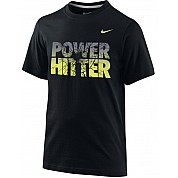 Maglietta Nike Power Hitter Giovani: Nero