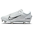 Nike Hyperdiamond 4 Elite Metal, Women: White/Black