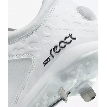 Nike Hyperdiamond 4 Elite Metal, Women: White/Black