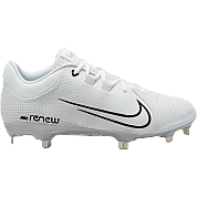 Nike Hyperdiamond 4 Pro Metaal, Dames: Wit/Zwart
