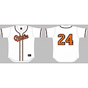 Orioles Jersey Baseball White