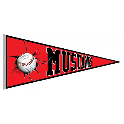 Mustangs Pennant