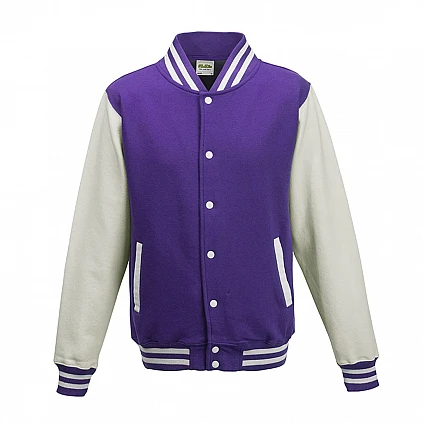 Varsity Jack Purple/White