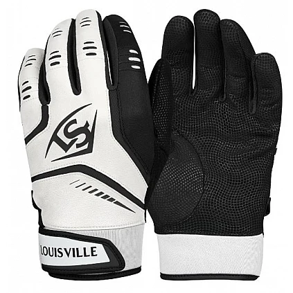 Guanti da battuta Louisville Slugger Omaha, bianco