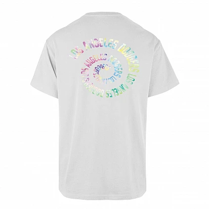 '47 Brand Dodgers Tie Dye Print Tee