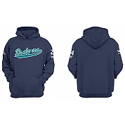 Felpa con cappuccio Domstad Dodgers