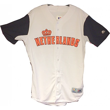 Nederland WBC 2017 Shirt Wit