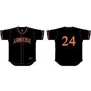 Maglia Ashbourne Giants Maglia Flatback: Nero