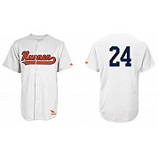 Nuenen Jersey, White: Flatback Mesh