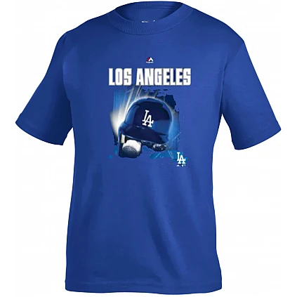 Kinetic Helmet Kids T-Shirt: Dodgers