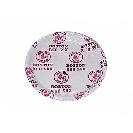 Piatti in plastica, set di 12: Red Sox
