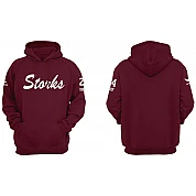 Storks Hoodie Maroon