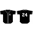 Arrows Jersey, black, Flatback MESH