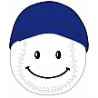 Stressball, baseball with cap
