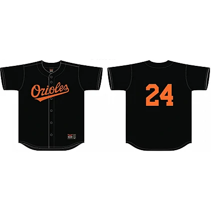 Maglia Orioles Softball, maglia FlatBack