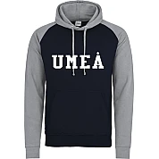 Felpa con cappuccio a contrasto UMEA