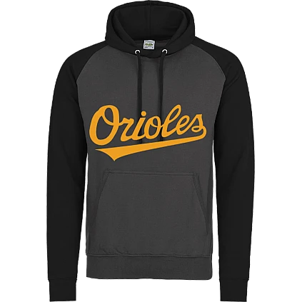 Orioles - Felpa con cappuccio a contrasto