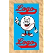Asciugamano da spiaggia Club All-Over: Happy Baseball