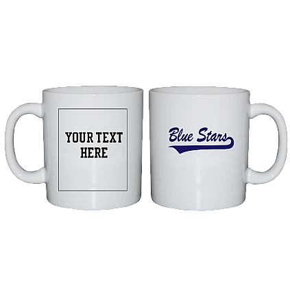 Blue Stars Tazza