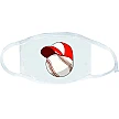 Cappello da baseball con maschera per la bocca