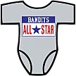 Club Baby Romper: All-Star