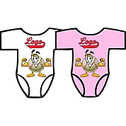 Club Baby Romper: Mr. Baseball