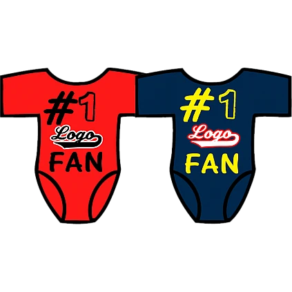 Club Baby Romper: No.1 Fan